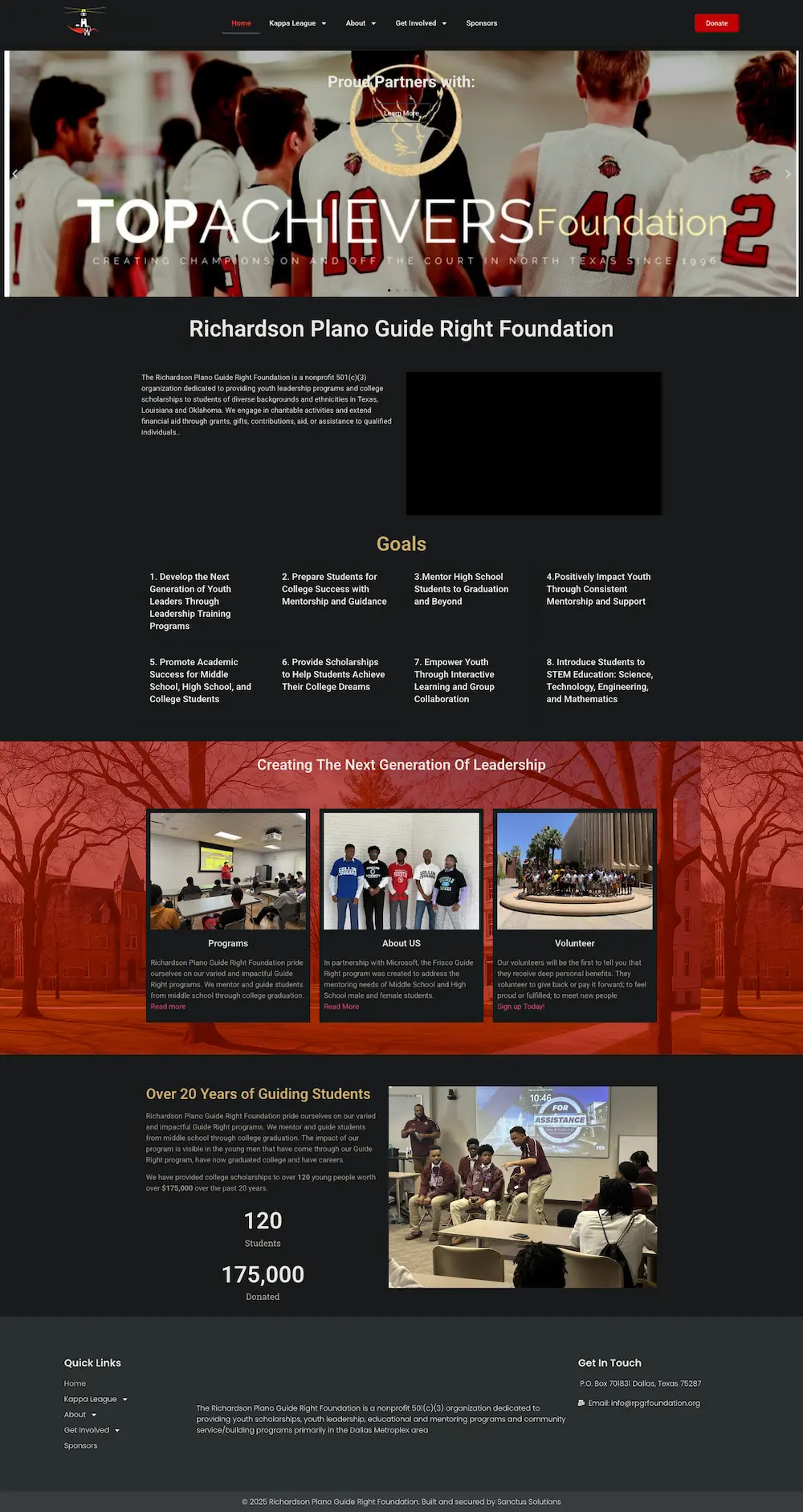 Richardson Plano Guide Right Foundation